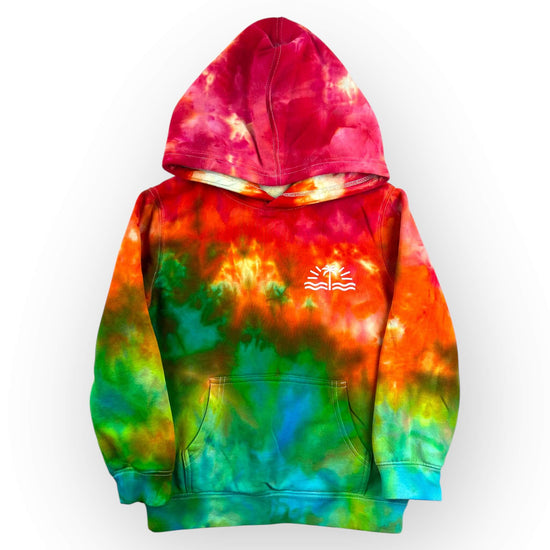 Rainbow Tie Dye Hoodie Age 8