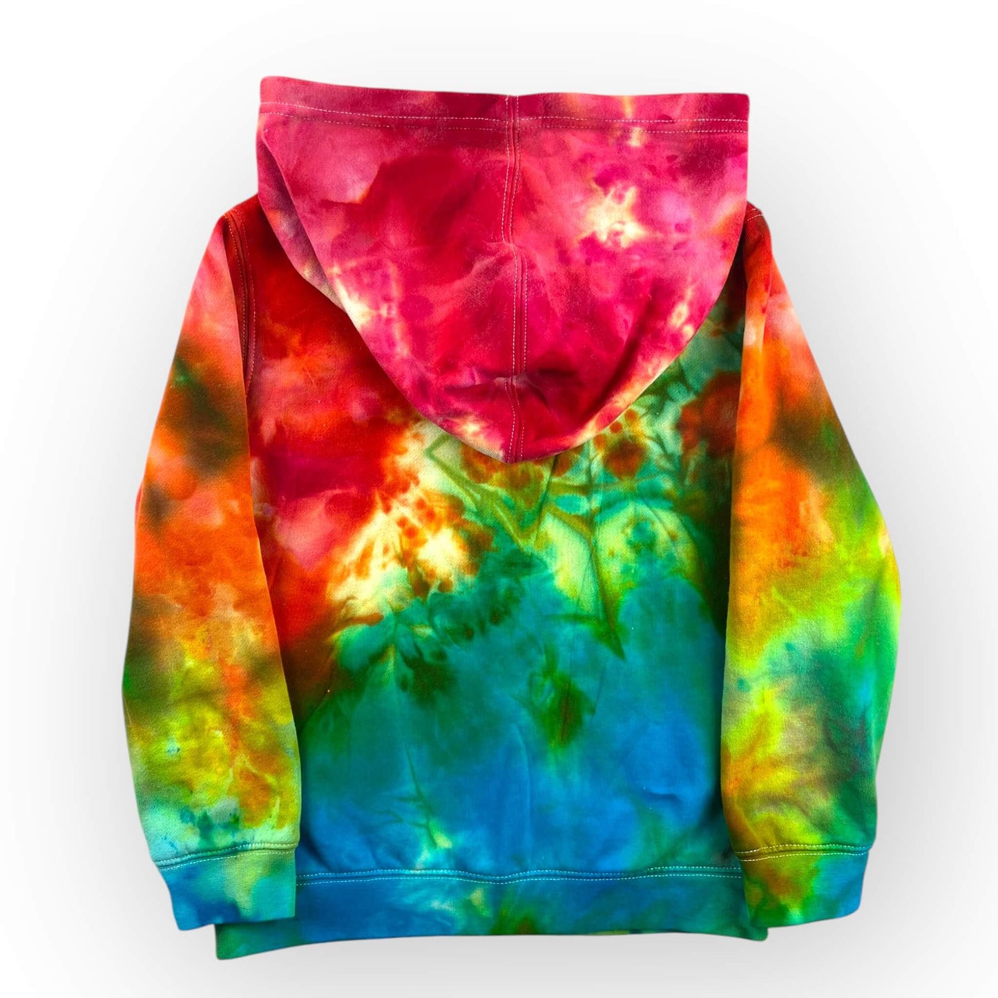 Rainbow Tie Dye Hoodie Age 8