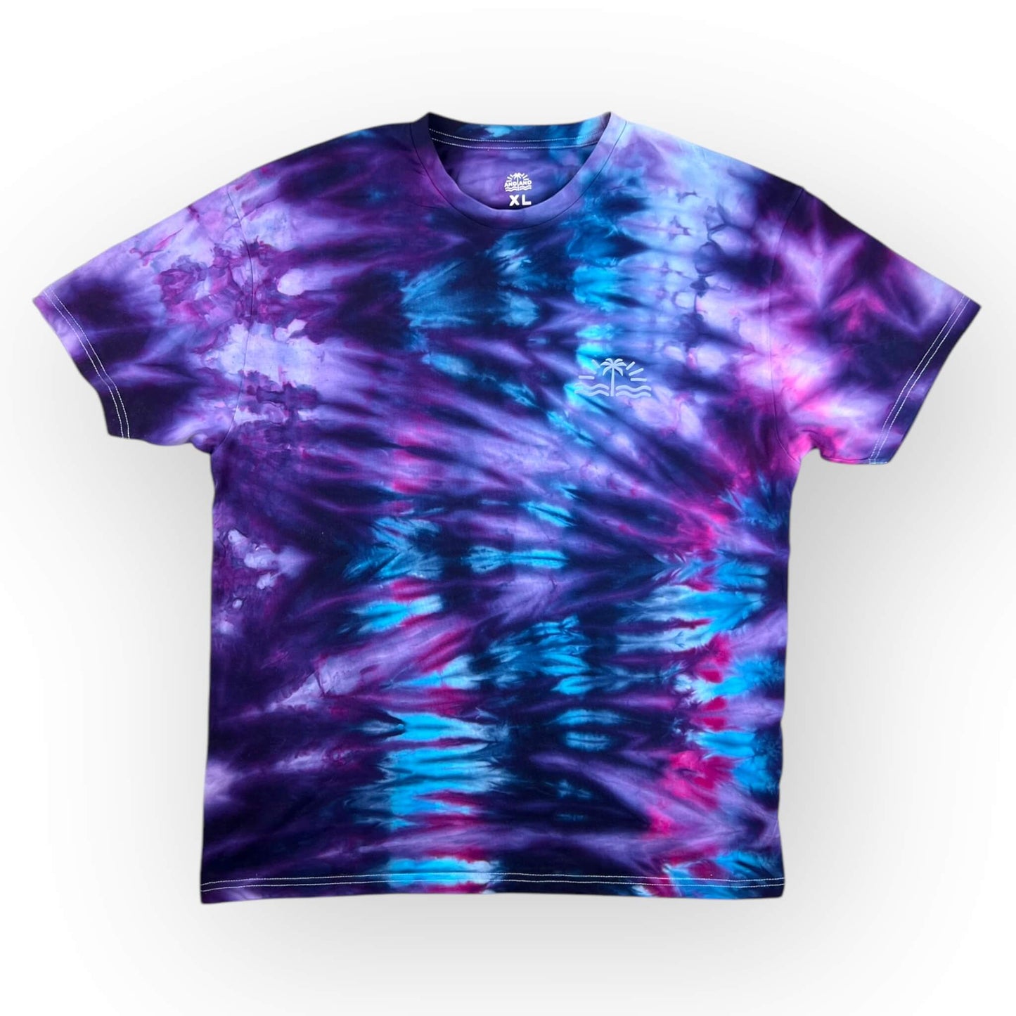 Purple & Pinks Tie Dye Tee - Adult XL