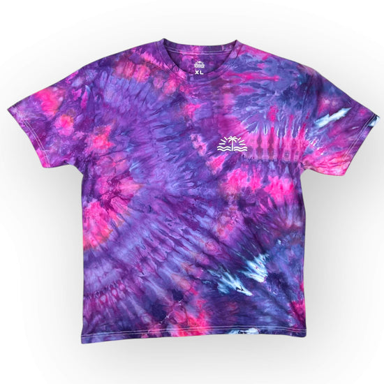 Pinks & Blues Tie Dye Tee - Adult XL