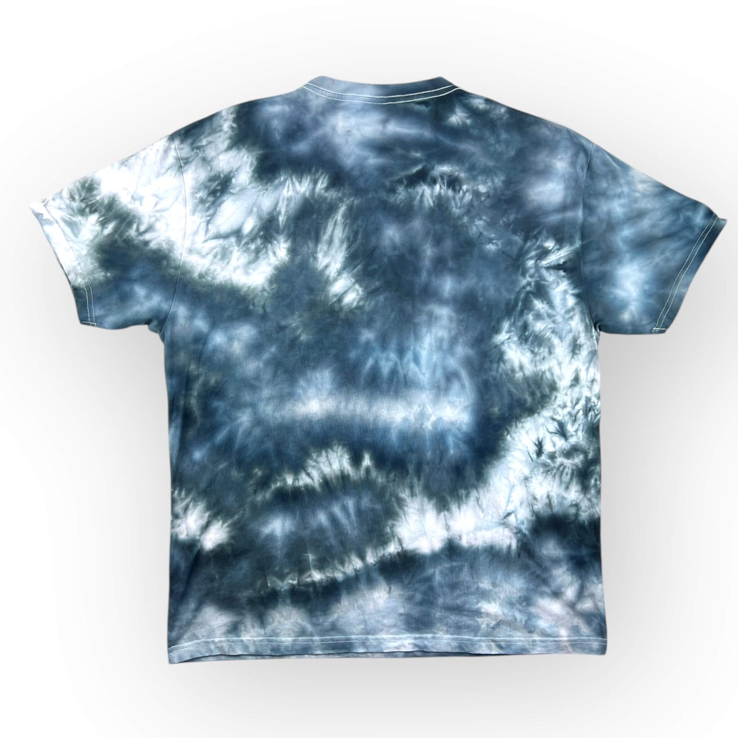 Black & Grey Tie Dye Tee - Adult XL