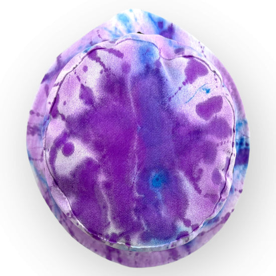 Blues & Purple Tie Dye Bucket Hat - Toddler / Child Adjustable