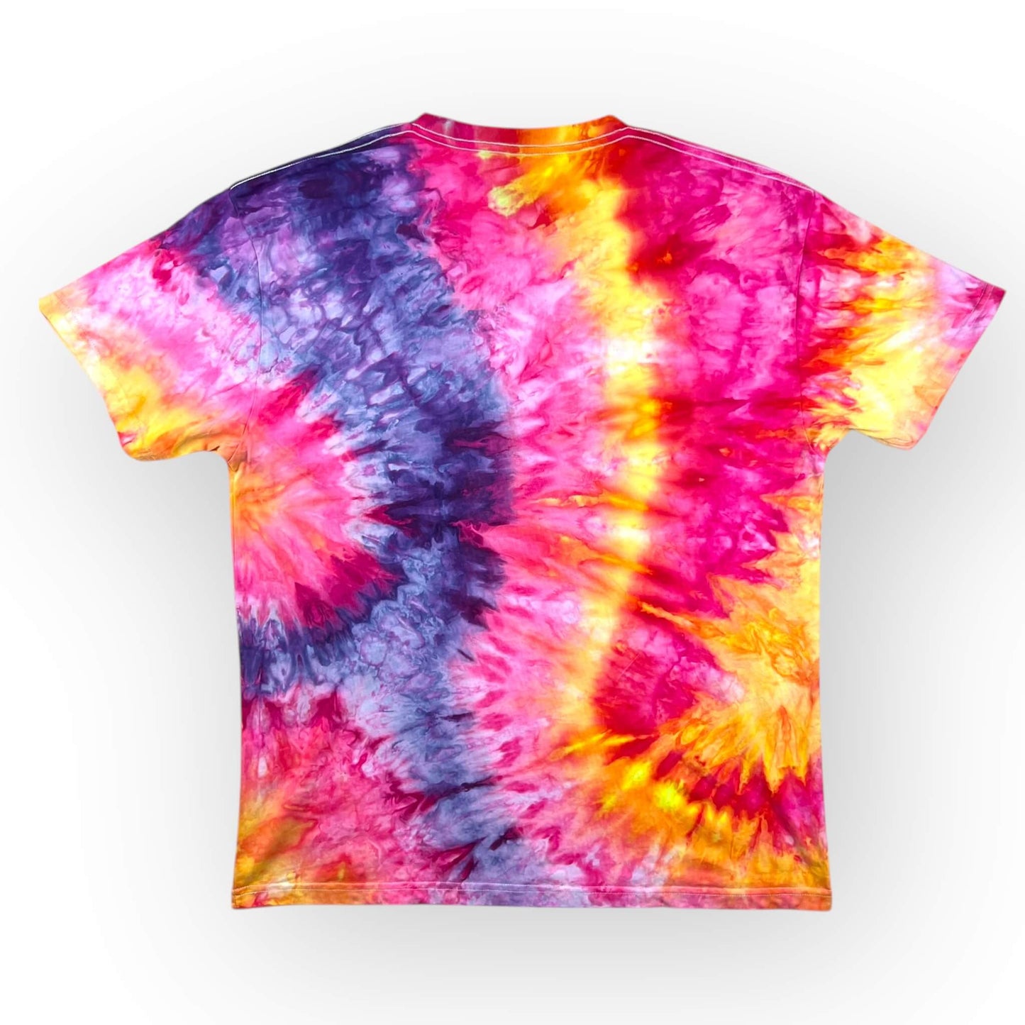 Dark Rainbow Tie Dye Tee - Adult XL