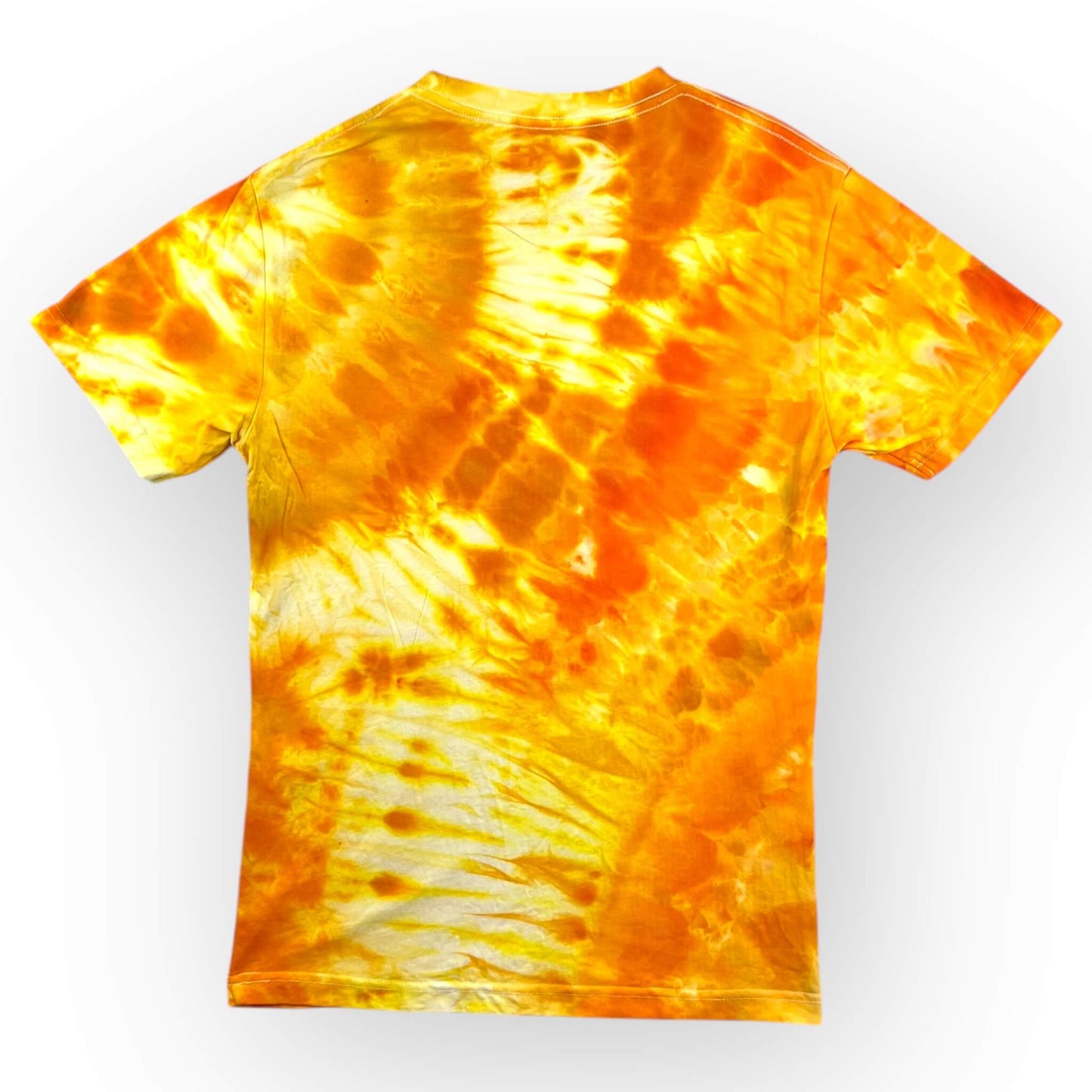 Orange Tie Dye Tee - Adult Small