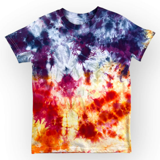 Multi Colour Tie Dye Tee Age 10