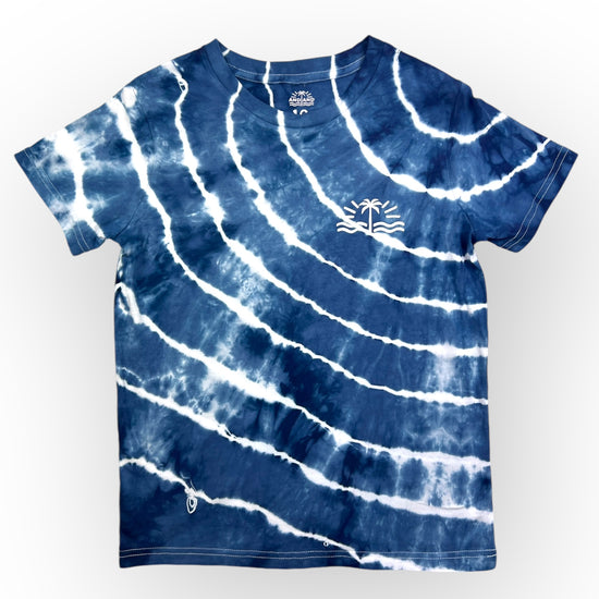 Blue Tie Dye Tee Age 10