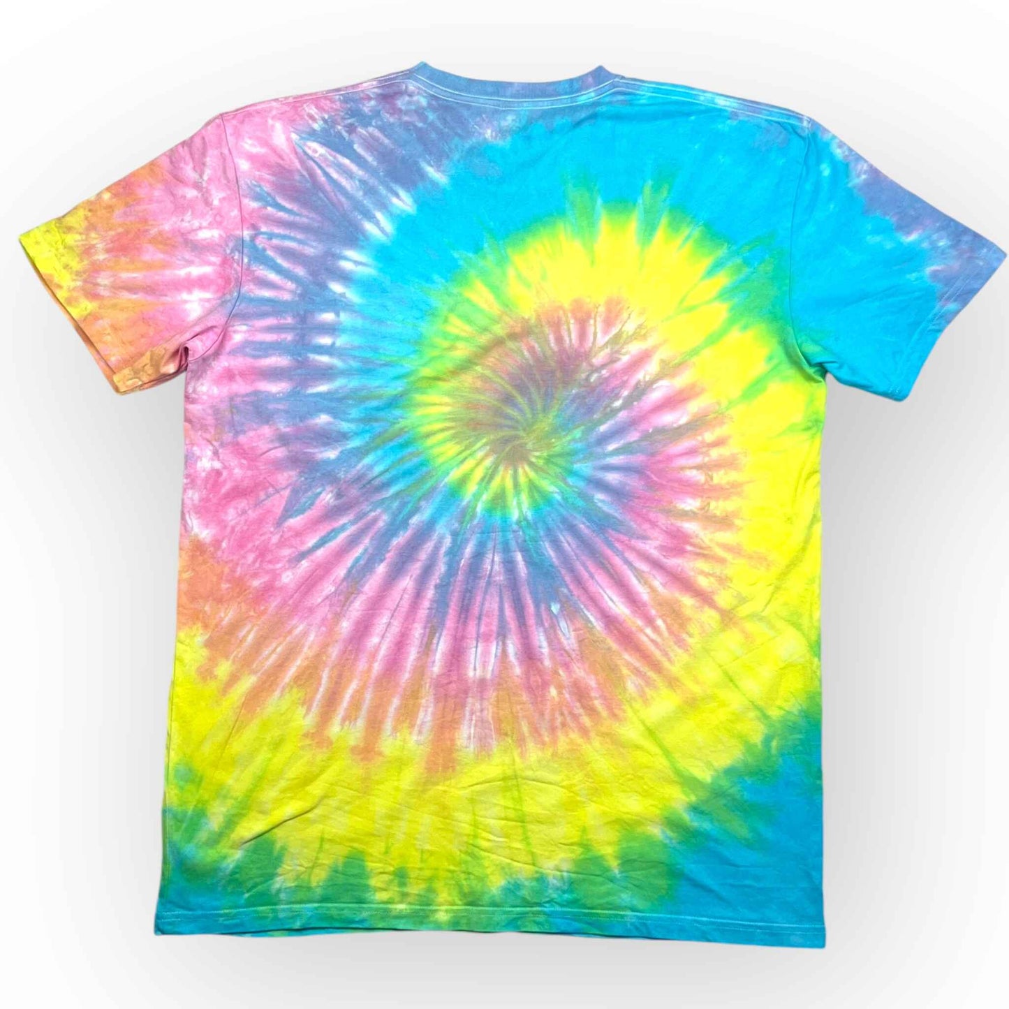 Pastel Rainbow Tie Dye Tee - Adult XL