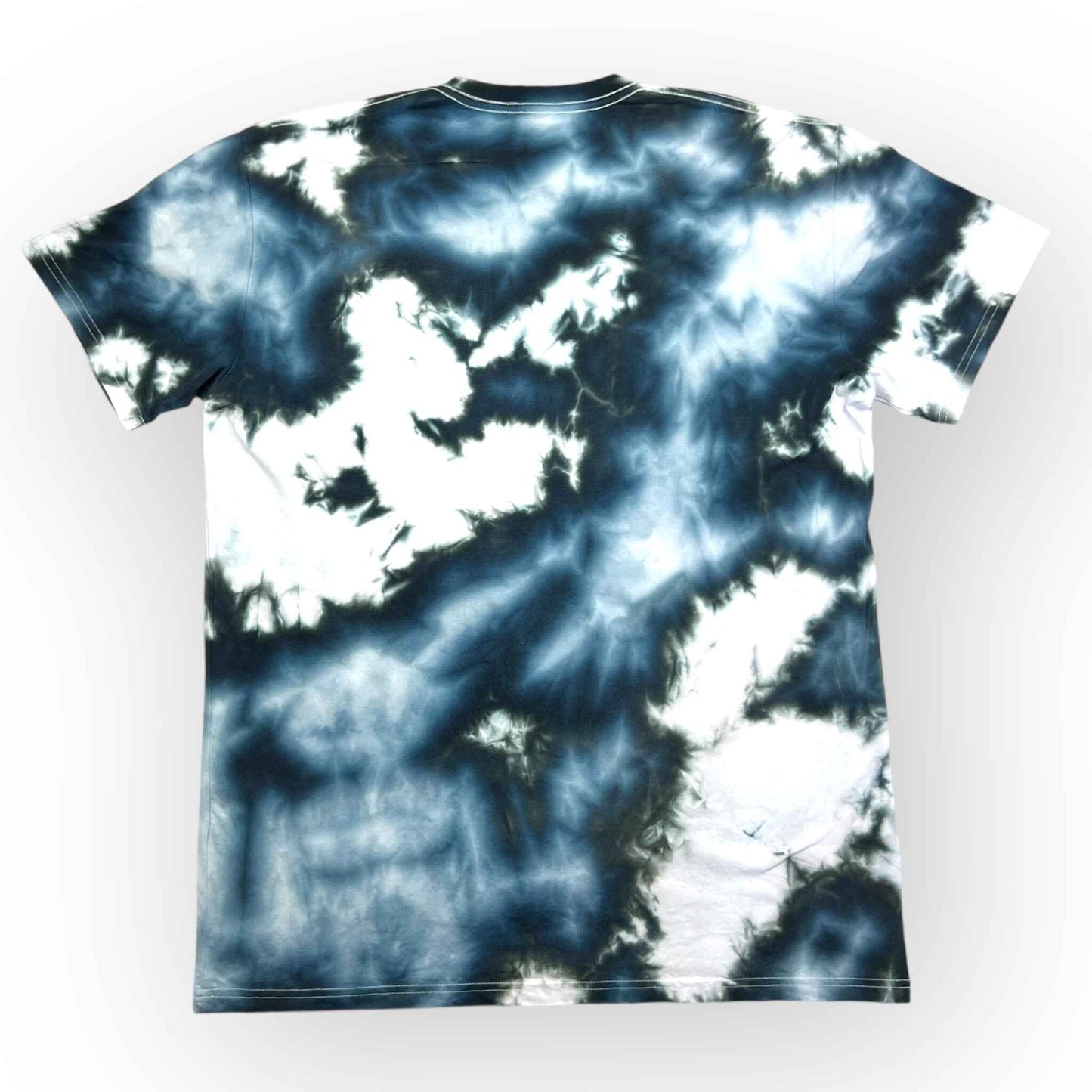 Black & Grey Tie Dye Tee - Adult XL