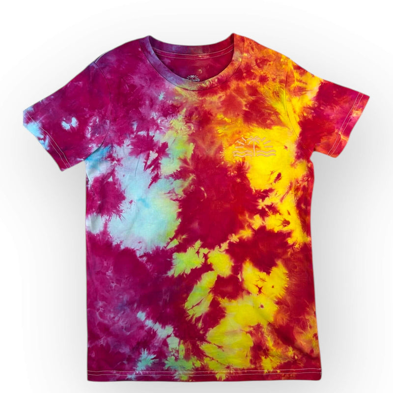 hand dyed Tie Dye Tee Age 10 by And And Tie Dye