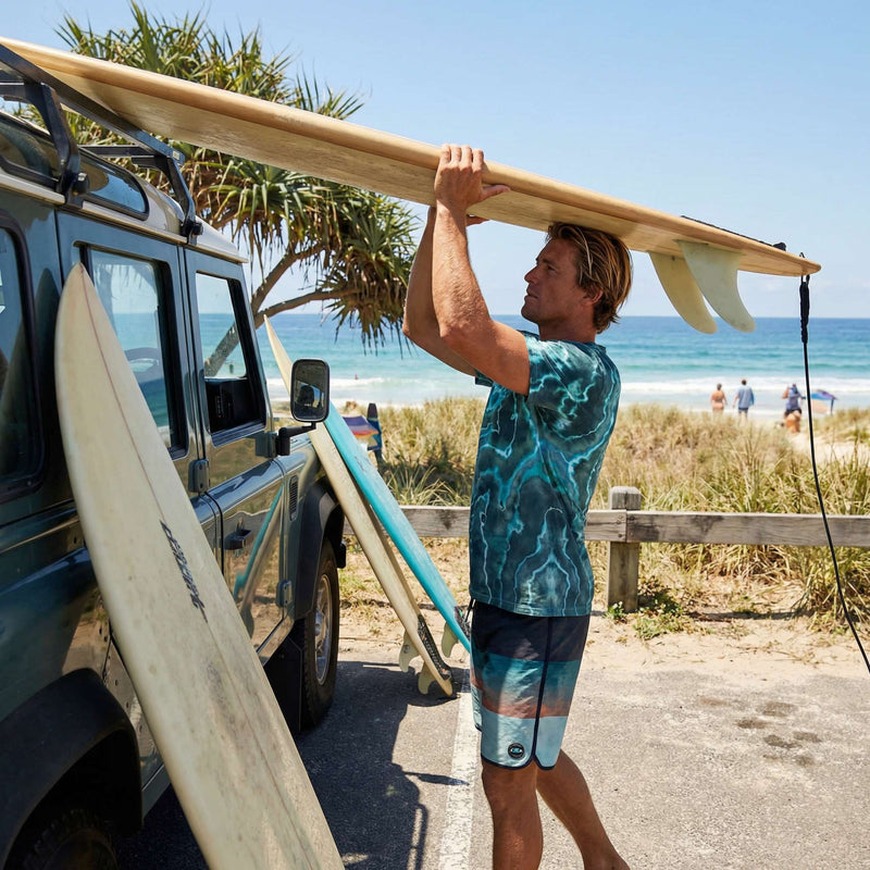 hand dyed MADE to ORDER - Adults Aqua Geode T-Shirt by And And Tie Dye