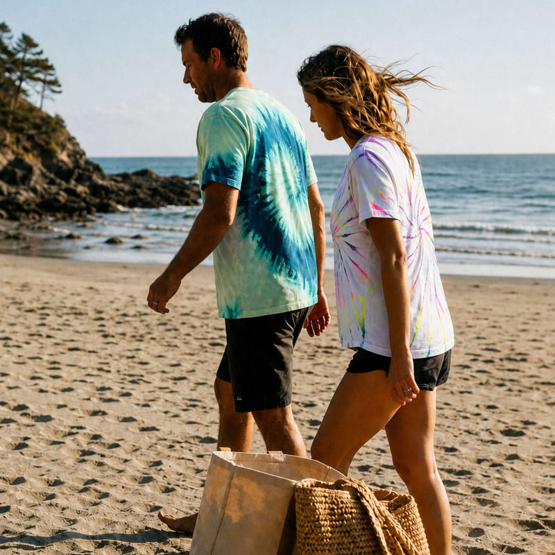 
                  
                    hand dyed Tie Dye Tee - Neon Swirl by And And Tie Dye
                  
                
