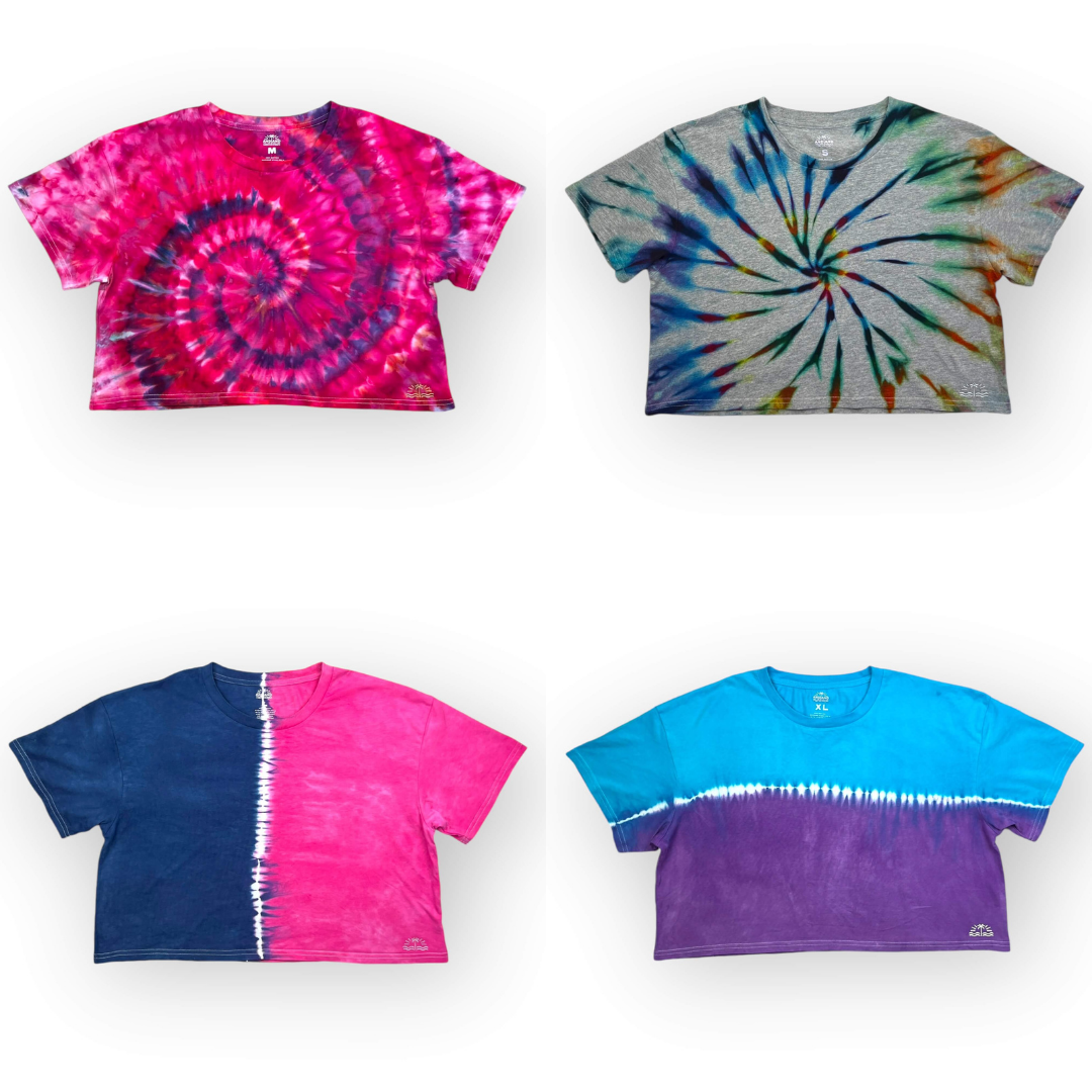 Tie Dye Crop Tee - Made For You