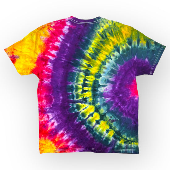 Load image into Gallery viewer, Rainbow Tie Dye Tee - Adult XL
