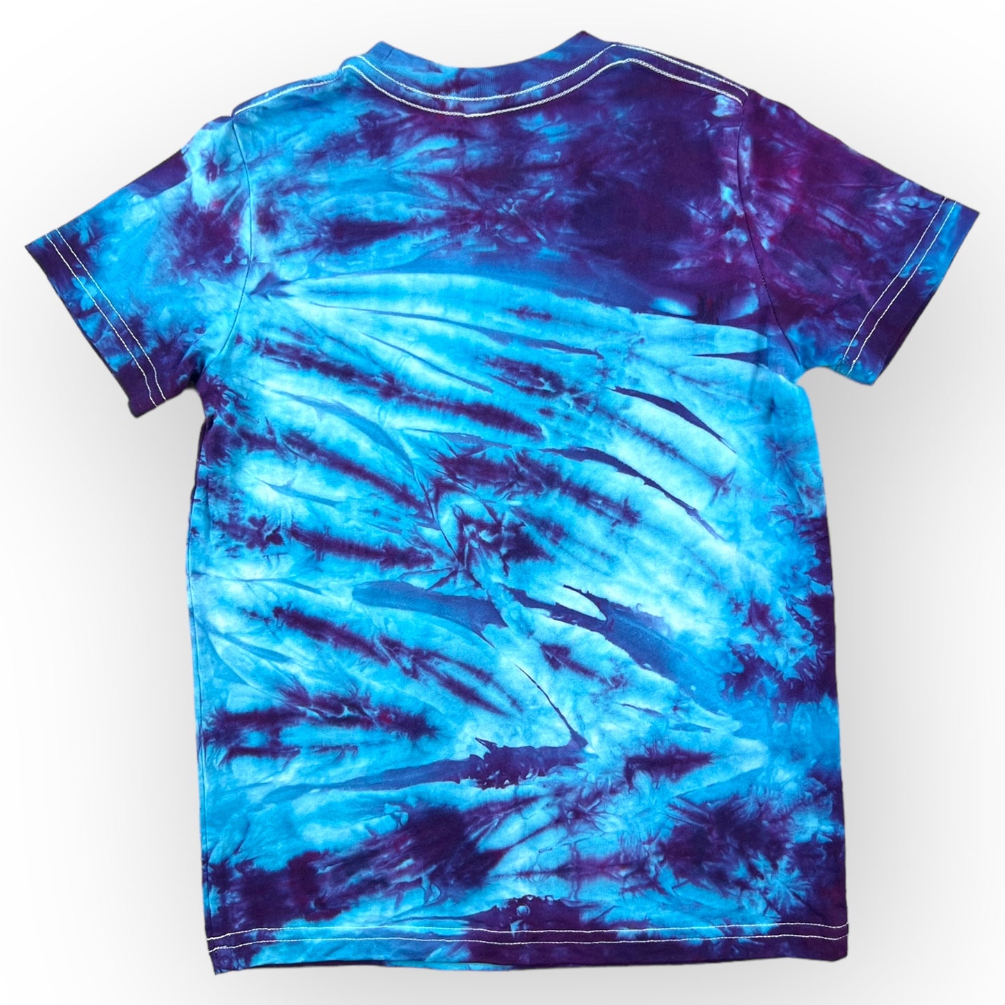Load image into Gallery viewer, Purples Tie Dye Tee Age 6
