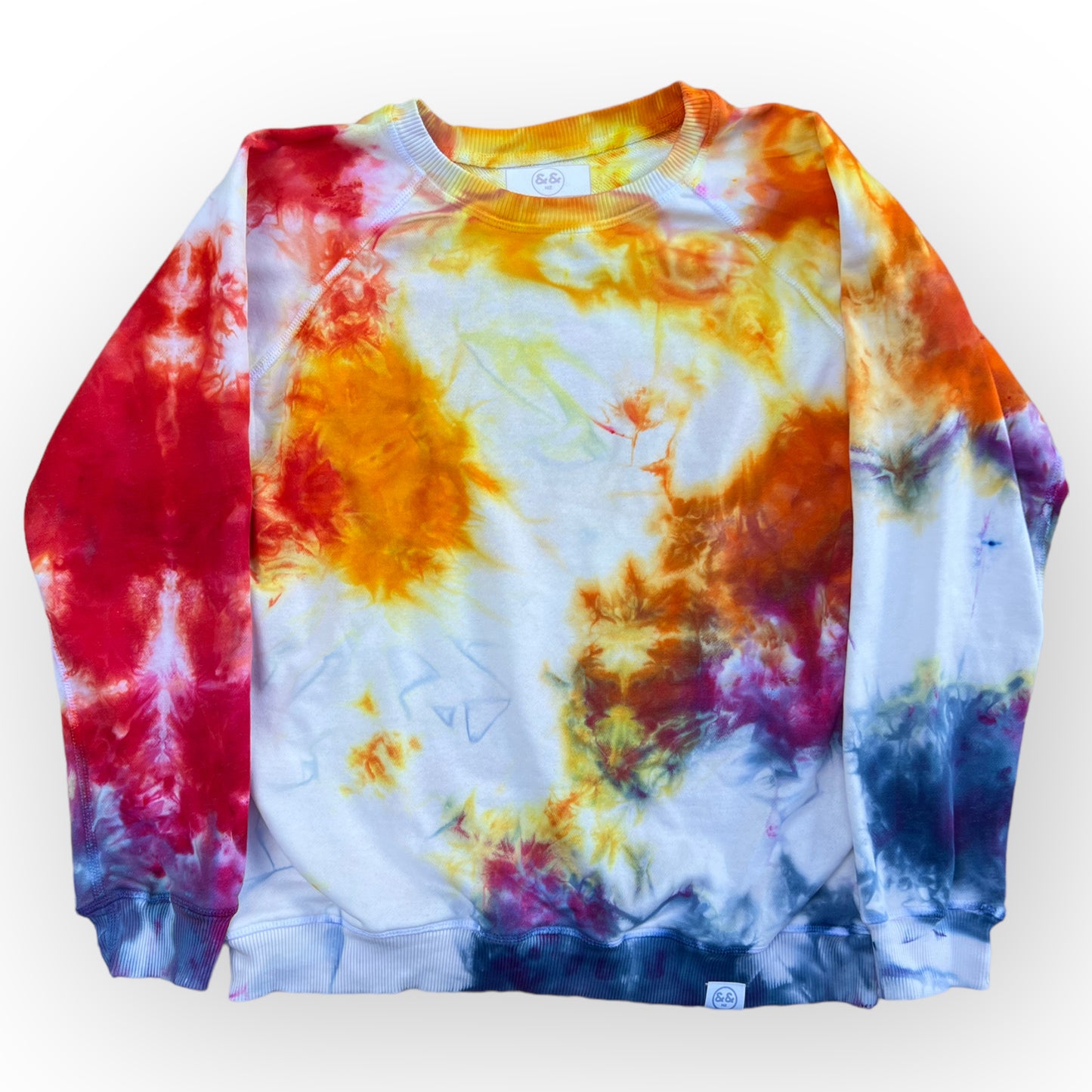 Multi Colour Tie Dye Sweatshirt Age 12