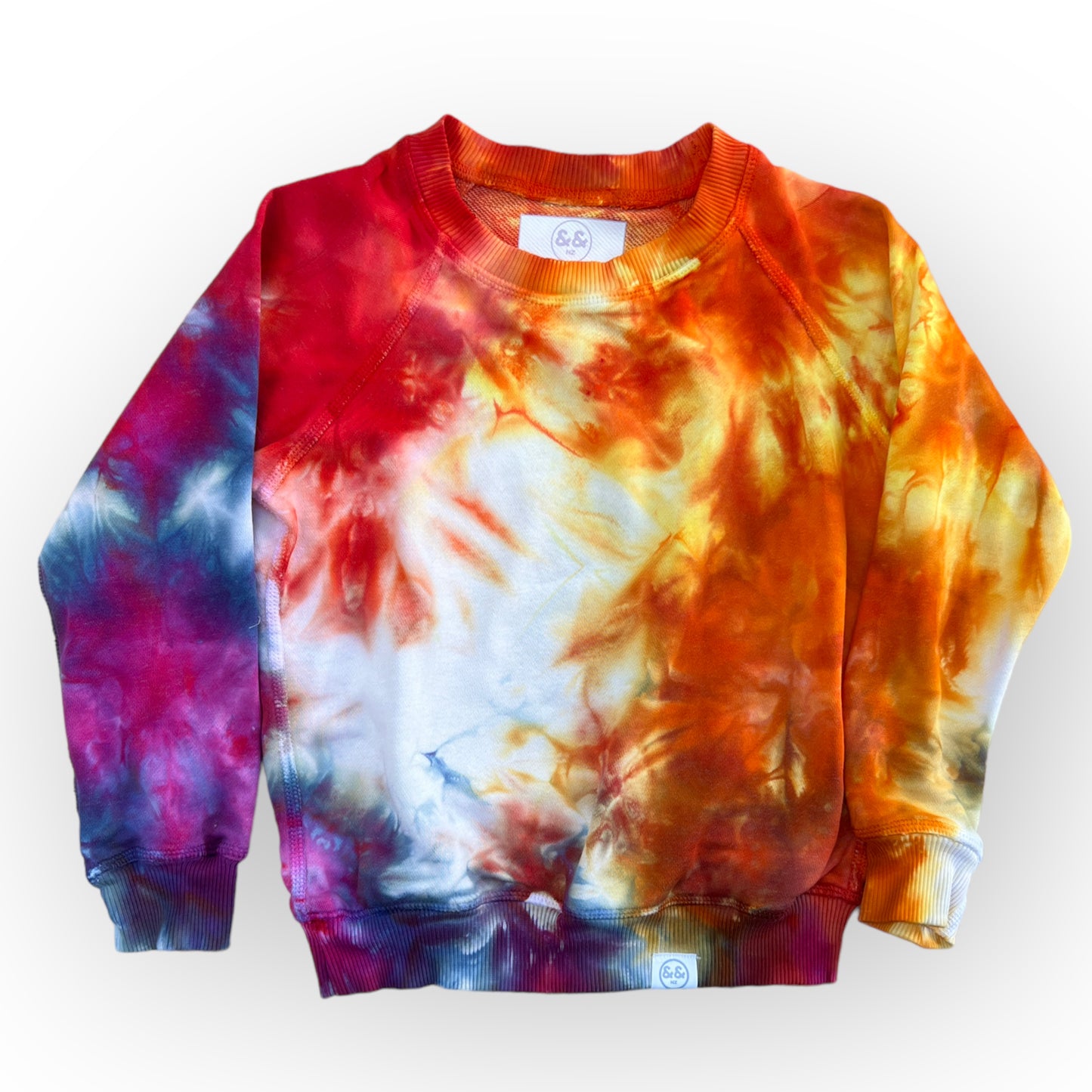 Multi Colour Tie Dye Sweatshirt Age 4
