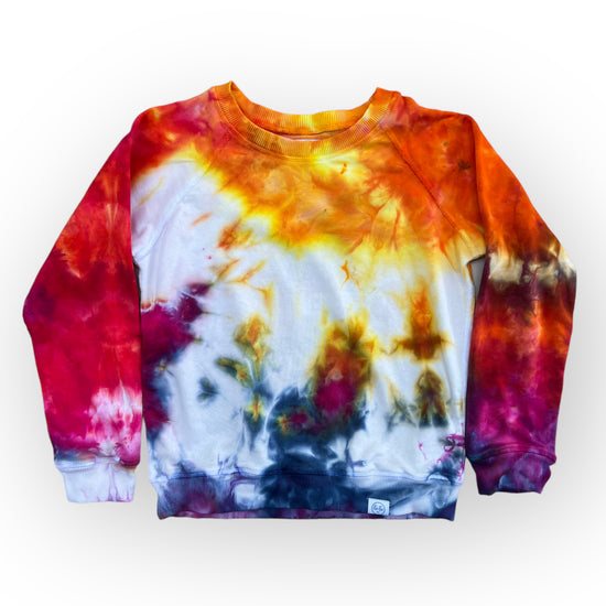 Load image into Gallery viewer, Multi Colour Tie Dye Sweatshirt Age 8
