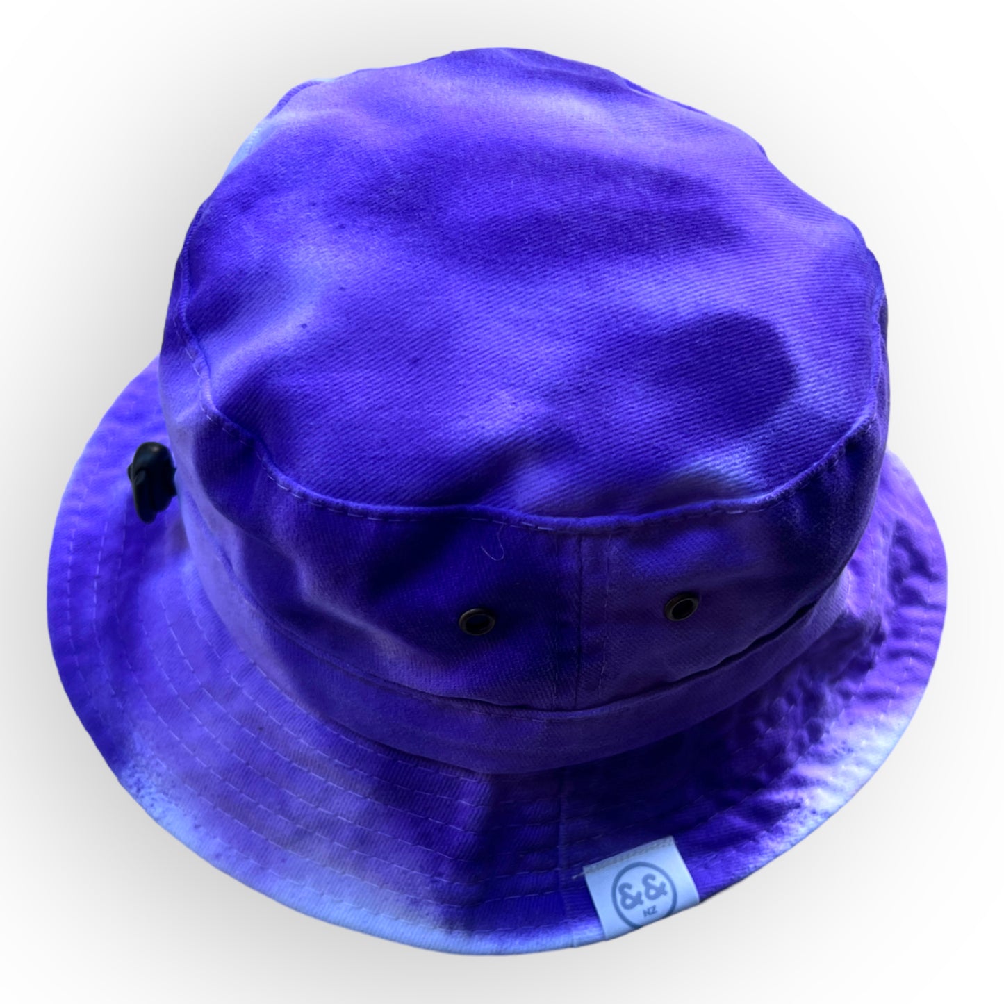 Load image into Gallery viewer, Purples Tie Dye Bucket Hat - Infant Adjustable
