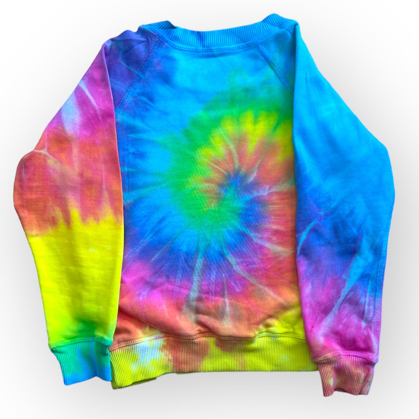 Rainbow Tie Dye Sweatshirt Age 4